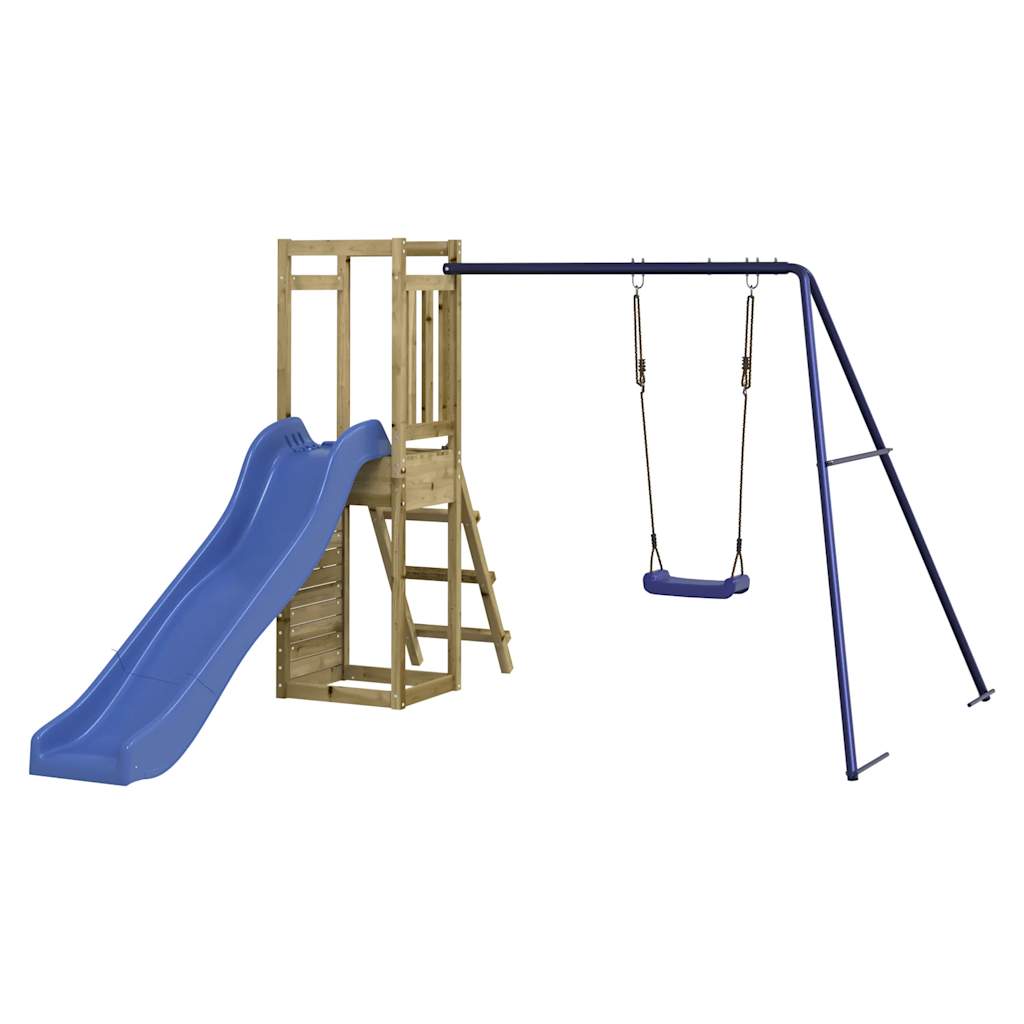 Set da Gioco da Esterno in Legno di Pino Impregnato | homemem39