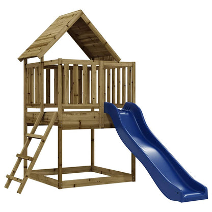 Set da Gioco da Esterno in Legno di Pino Impregnato | homemem39