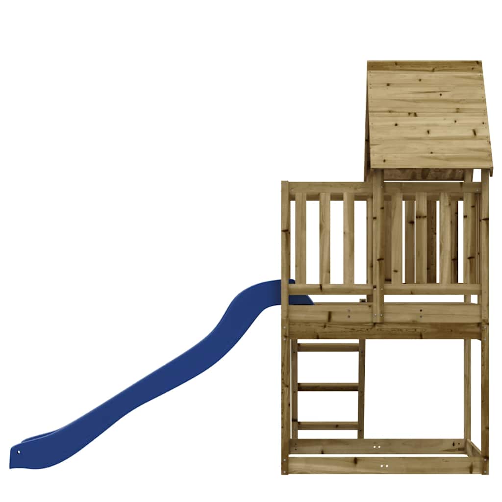 Set da Gioco da Esterno in Legno di Pino Impregnato | homemem39