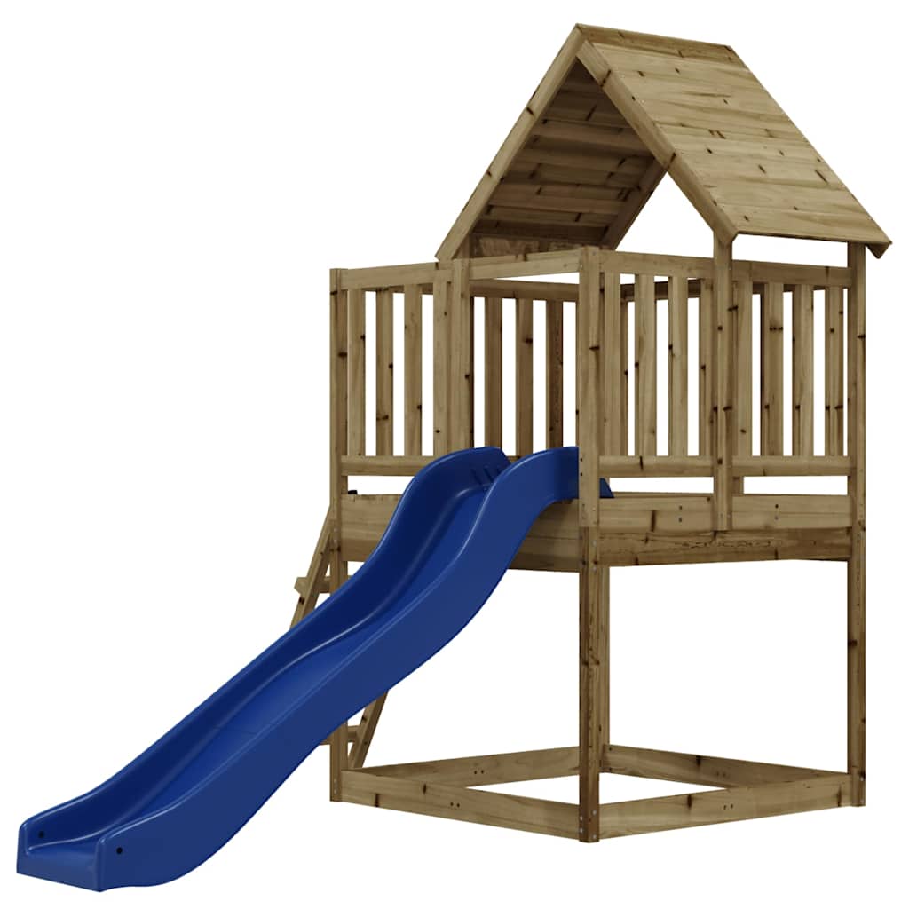Set da Gioco da Esterno in Legno di Pino Impregnato | homemem39