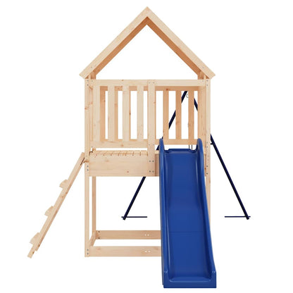 Set da Gioco da Esterno in Legno Massello di Pino | homemem39
