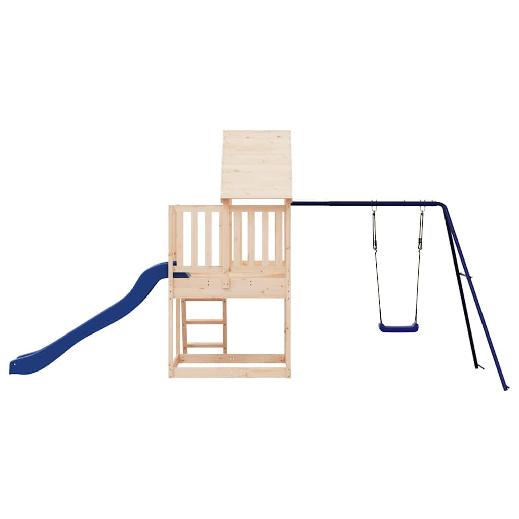 Set da Gioco da Esterno in Legno Massello di Pino | homemem39