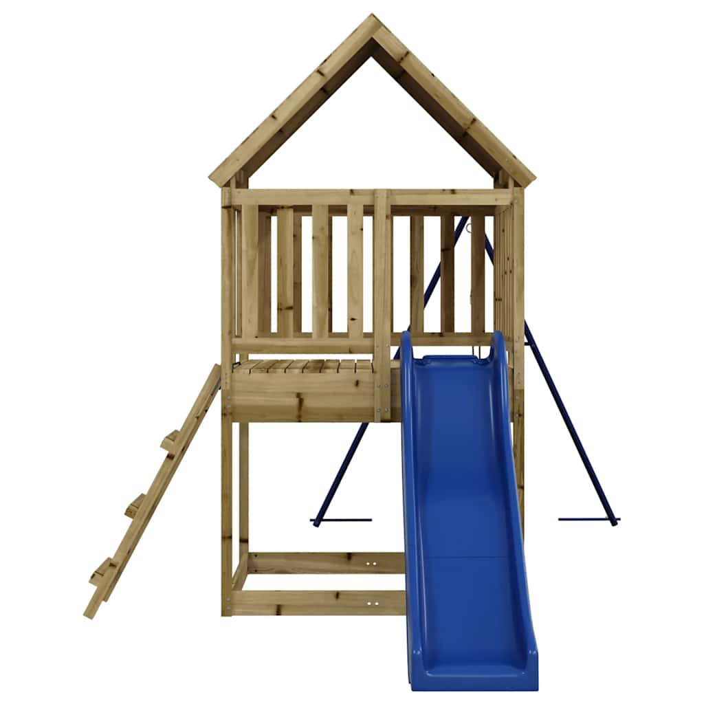 Set da Gioco da Esterno in Legno di Pino Impregnato | homemem39