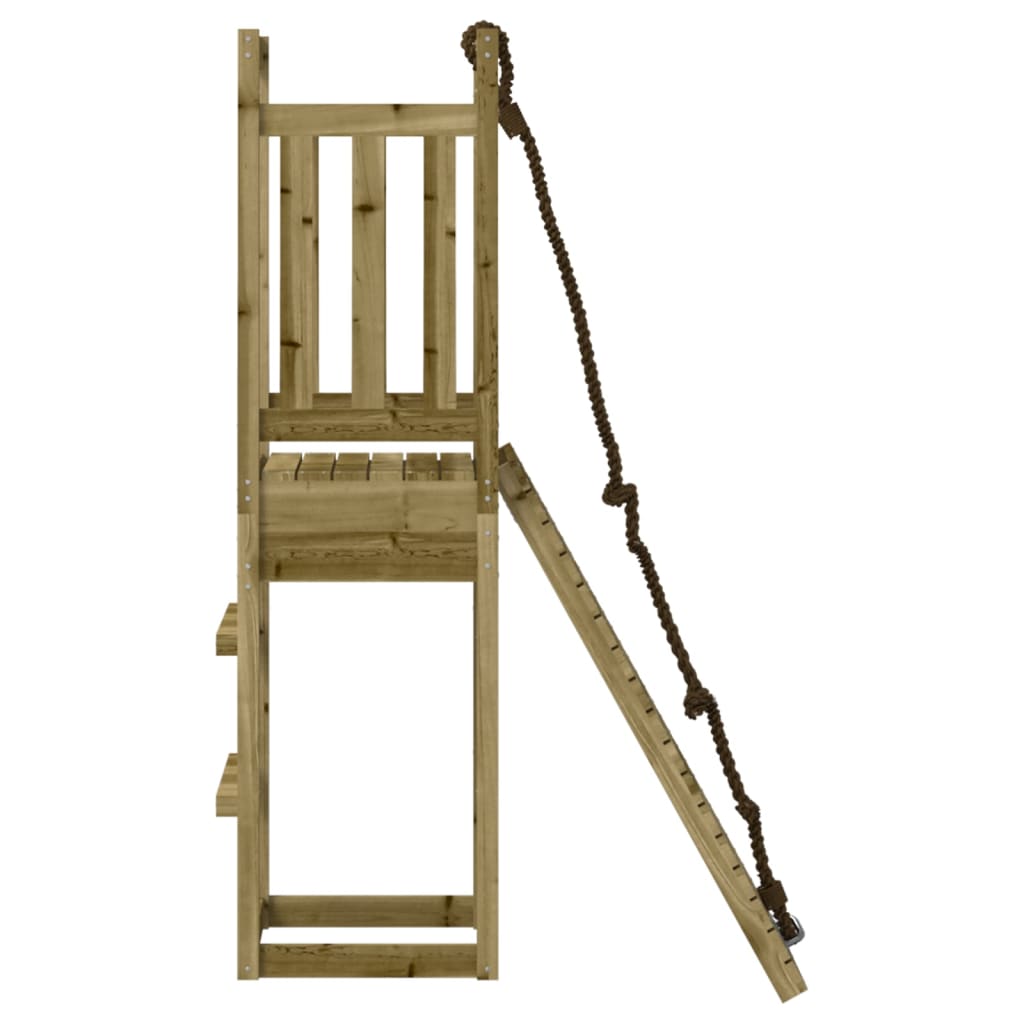 Casetta con Arrampicata in Legno di Pino Impregnato | homemem39