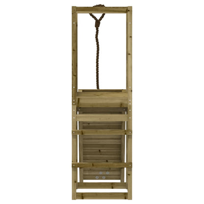 Casetta con Arrampicata in Legno di Pino Impregnato | homemem39