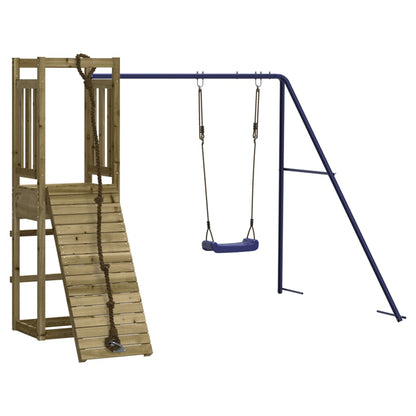 Set da Gioco da Esterno in Legno di Pino Impregnato | homemem39
