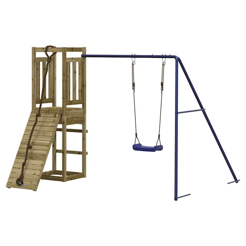 Set da Gioco da Esterno in Legno di Pino Impregnato | homemem39