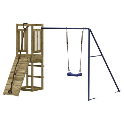Set da Gioco da Esterno in Legno di Pino Impregnato | homemem39