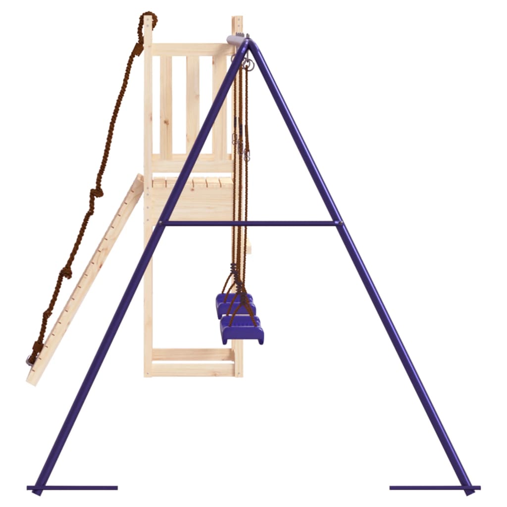 Set da Gioco da Esterno in Legno Massello di Pino | homemem39