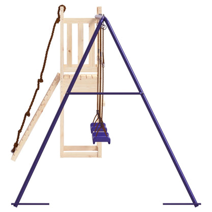 Set da Gioco da Esterno in Legno Massello di Pino | homemem39