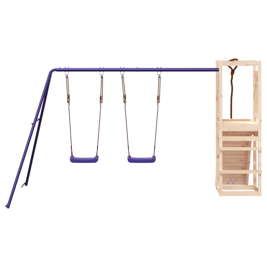 Set da Gioco da Esterno in Legno Massello di Pino | homemem39