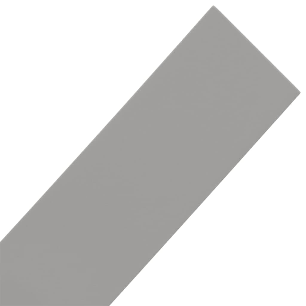 Bordature da Giardino 2 pz Grigie 10 m 10 cm in Polietilene | homemem39