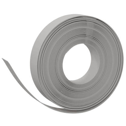 Bordature da Giardino 3 pz Grigie 10 m 10 cm in Polietilene | homemem39