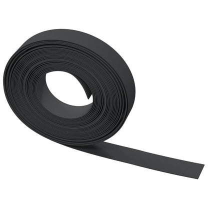 Bordature da Giardino 2 pz Nere 10 m 10 cm in Polietilene | homemem39