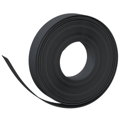 Bordature da Giardino 3 pz Nere 10 m 10 cm in Polietilene | homemem39