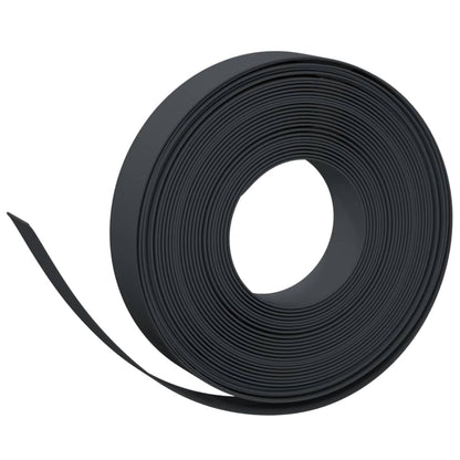 Bordature da Giardino 5 pz Nere 10 m 10 cm in Polietilene | homemem39