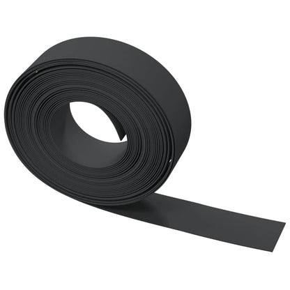 Bordature da Giardino 2 pz Nere 10 m 15 cm in Polietilene | homemem39