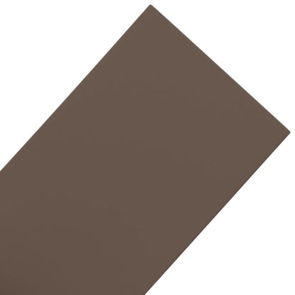 Bordature da Giardino 2 pz Marroni 10 m 20 cm in Polietilene | homemem39