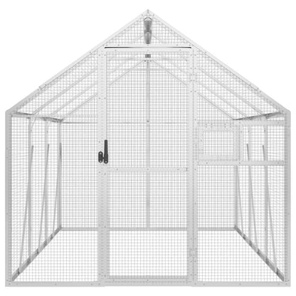 Voliera Argento 1,79x3x1,85 m in Alluminio | homemem39