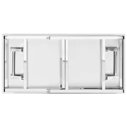 Tavolo Lavoro Cucina con Ripiano 120x60x115 cm Acciaio Inox | homemem39