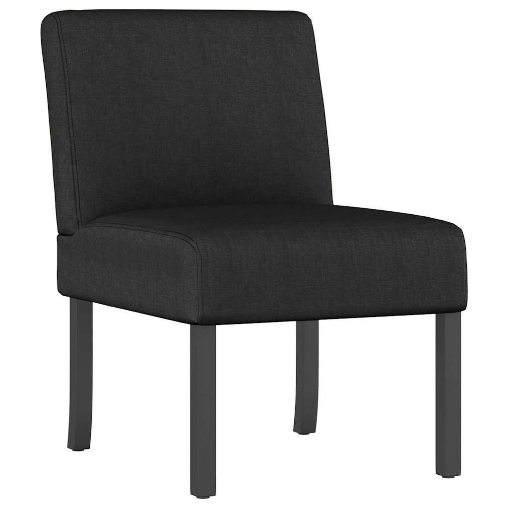 Sedia Pantofola in Tessuto Nero | homemem39