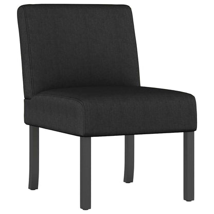 Sedia Pantofola in Tessuto Nero | homemem39
