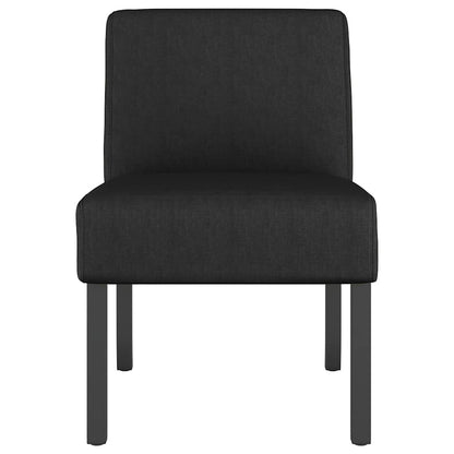 Sedia Pantofola in Tessuto Nero | homemem39