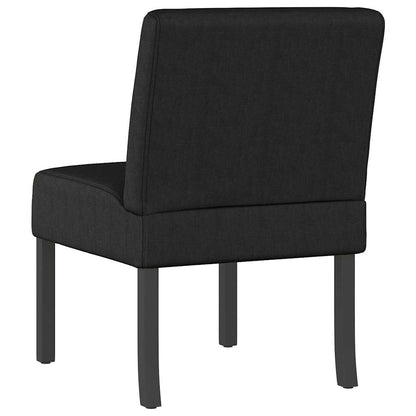 Sedia Pantofola in Tessuto Nero | homemem39