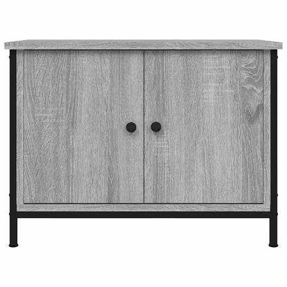 Mobile TV con Ante Grigio Sonoma 60x35x45 cm Legno Multistrato | homemem39