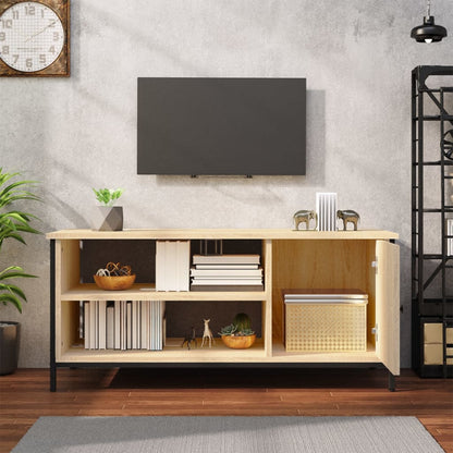 Mobile Porta TV Rovere Sonoma 100x40x45 cm in Legno Multistrato