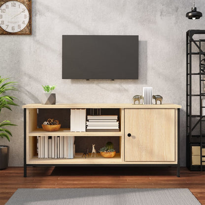 Mobile Porta TV Rovere Sonoma 100x40x45 cm in Legno Multistrato