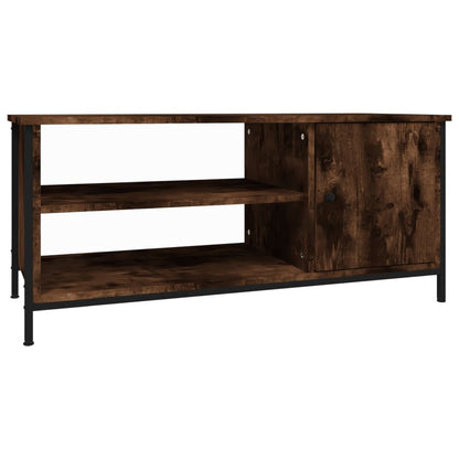 Mobile TV Rovere Fumo 100x40x45 cm in Legno Multistrato | homemem39