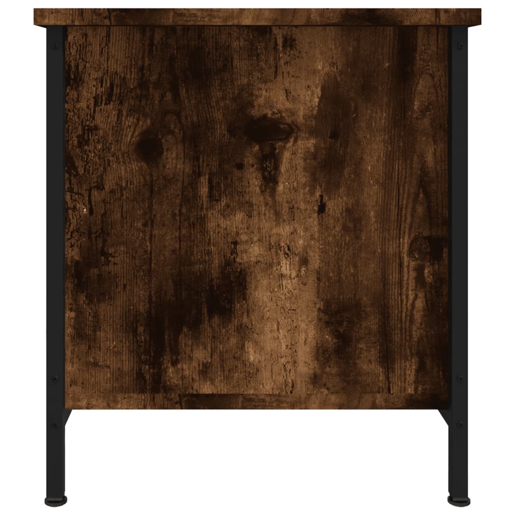 Mobile TV Rovere Fumo 100x40x45 cm in Legno Multistrato | homemem39