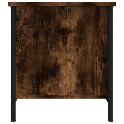 Mobile TV Rovere Fumo 100x40x45 cm in Legno Multistrato | homemem39