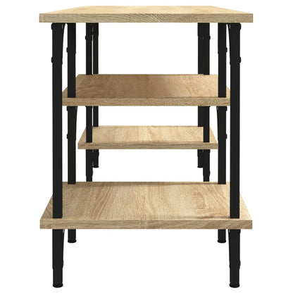 Mobile Porta TV Rovere Sonoma 102x35x45,5 cm Legno Multistrato