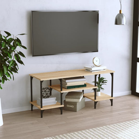 Mobile Porta TV Rovere Sonoma 102x35x45,5 cm Legno Multistrato