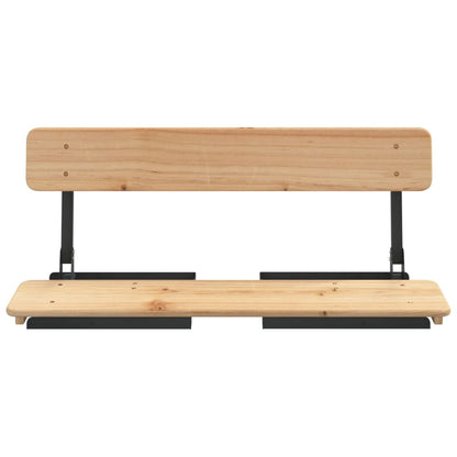 Set Tavolo Birreria Pieghevole 3 pz in Legno Massello di Abete - homemem39