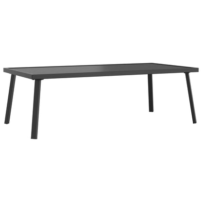 Set Salotto da Giardino 2 pz in Acciaio Antracite | homemem39
