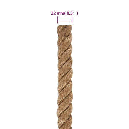 Corda in Juta Lunga 50 m Spessa 12 mm | homemem39