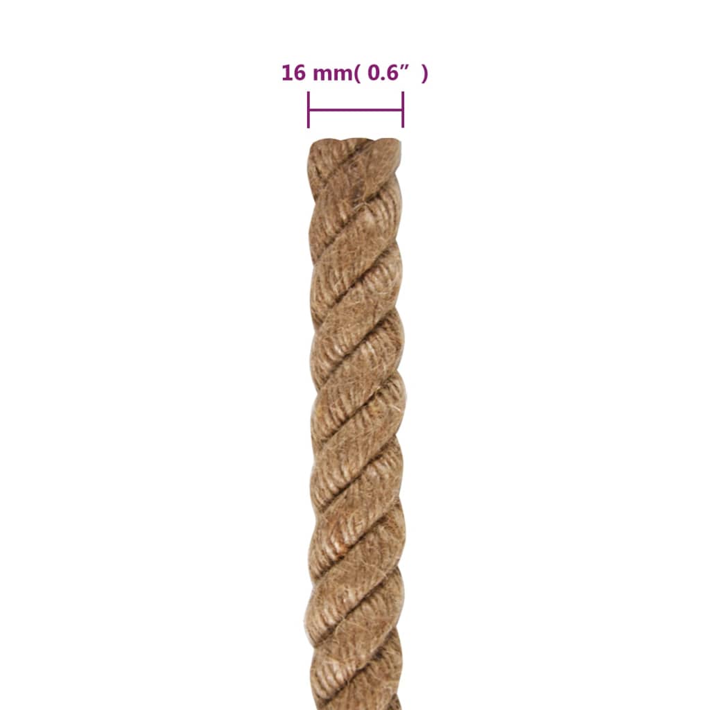Corda in Juta Lunga 25 m Spessa 16 mm | homemem39