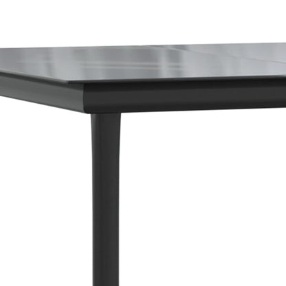 Set da Pranzo da Giardino 7 pz Grigio Chiaro in Polyrattan | homemem39