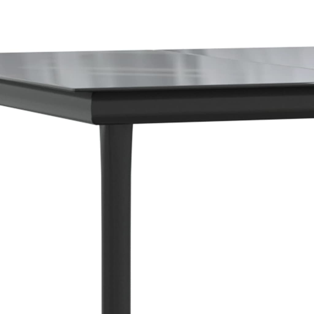 Set da Pranzo da Giardino 7 pz Marrone in Polyrattan | homemem39