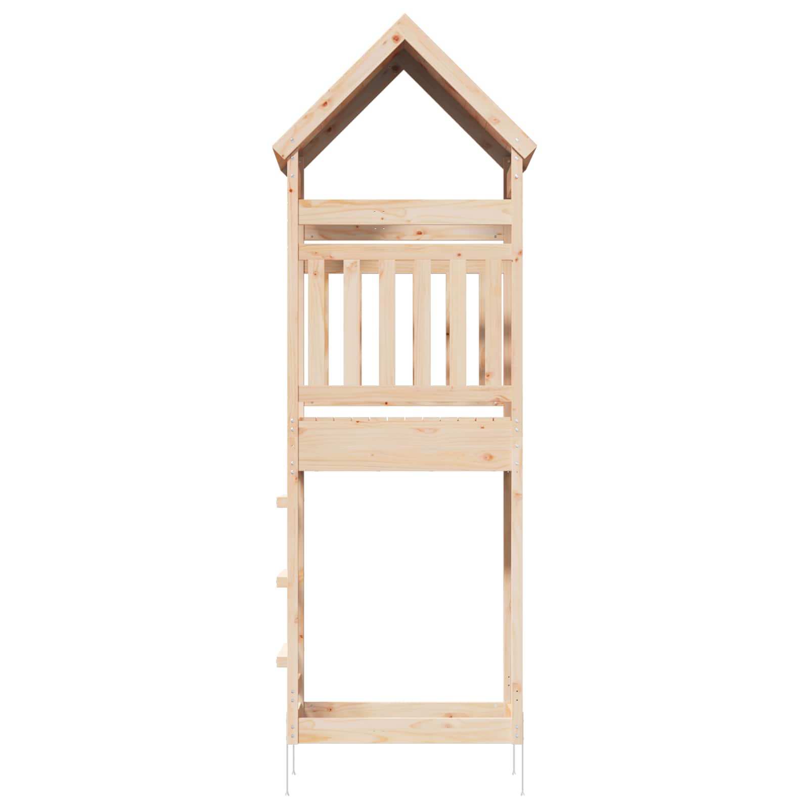 Torre da Gioco per Esterni Naturale Legno di pino massiccio | homemem39