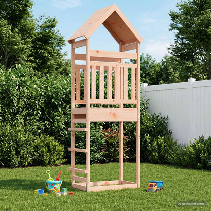 Torre da Gioco per Esterni Naturale Legno Douglas Solido | homemem39