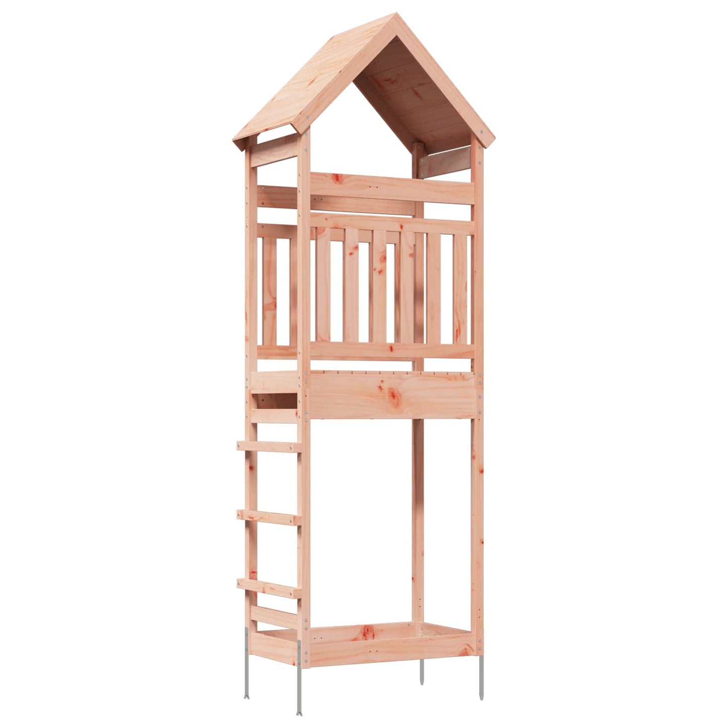 Torre da Gioco per Esterni Naturale Legno Douglas Solido | homemem39