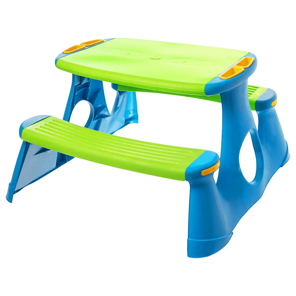 Panca da Picnic per Bambini 89,5x84,5x48 cm in Polipropilene - homemem39