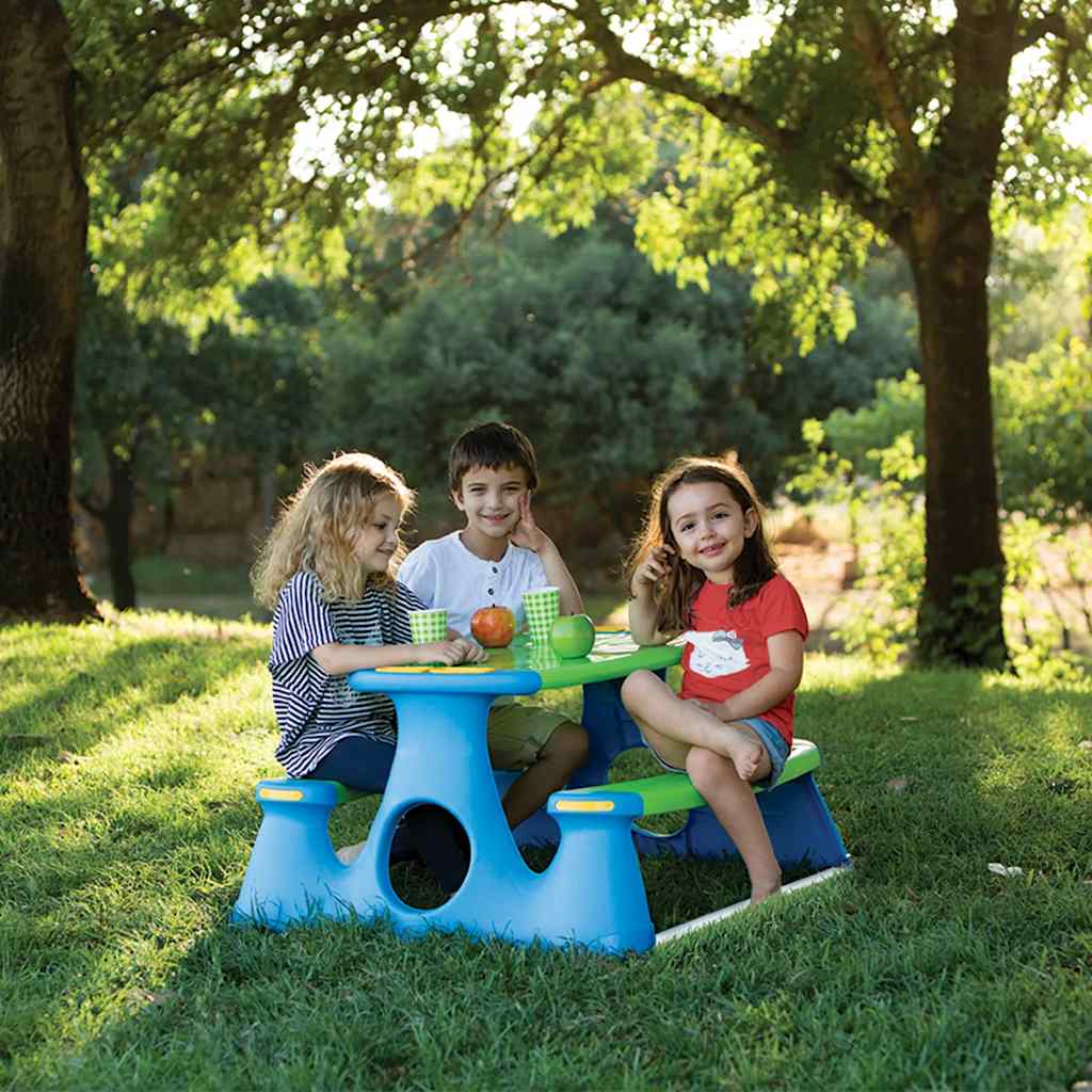 Panca da Picnic per Bambini 89,5x84,5x48 cm in Polipropilene - homemem39