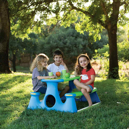 Panca da Picnic per Bambini 89,5x84,5x48 cm in Polipropilene
