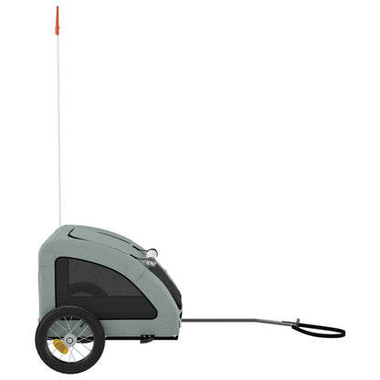 Rimorchio da Bici per Animali Grigio Oxford e Ferro - homemem39