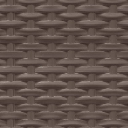 Fioriere 2 pz Marroni 30x30x37 cm in Polipropilene